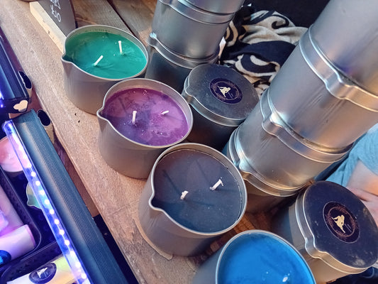 BDSM Wax Play Tinned Candle, Pouring Container 250ml