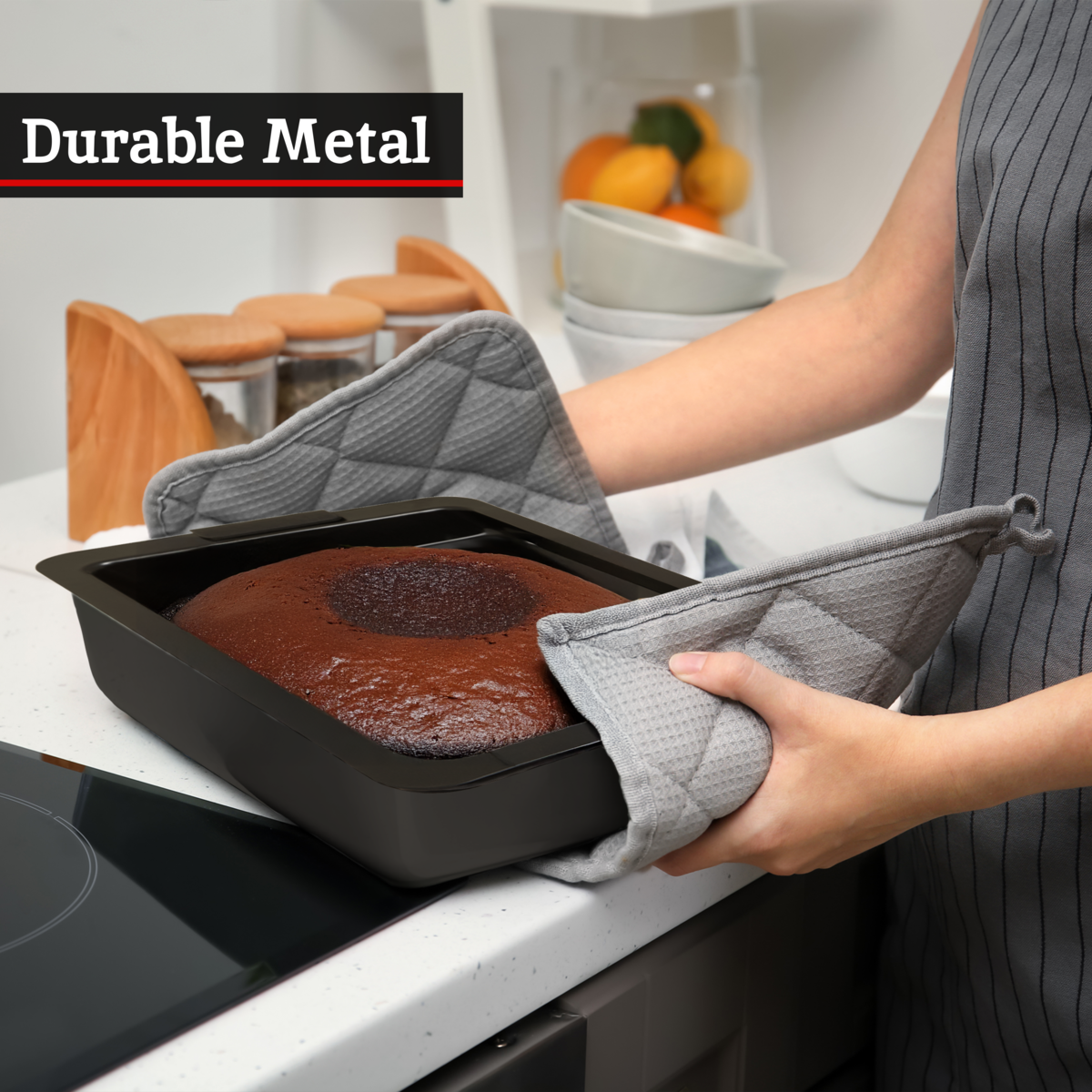 Large Black Baking Tray | From Scratch