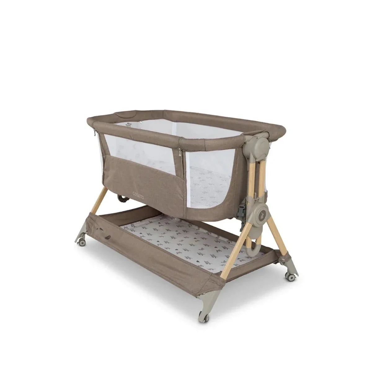 Cosatto Close to Me Folding Bedside Crib - Lollop