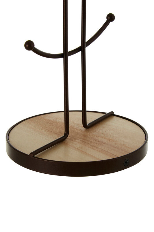 Bronze Powder Coated 6 Mug Tree | Vertex