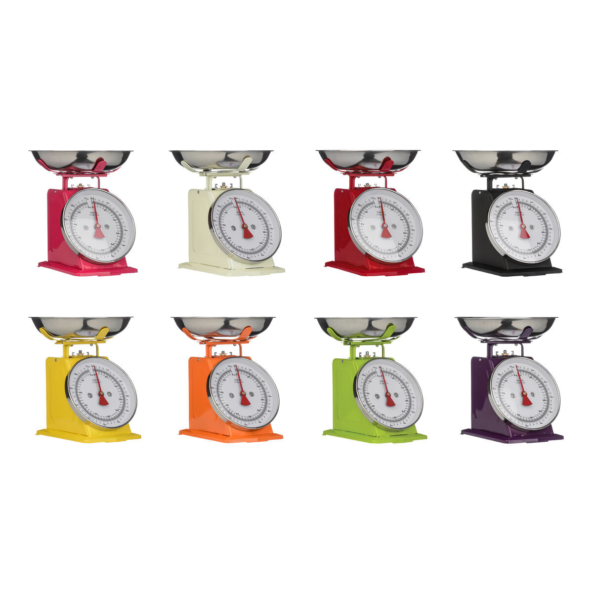 5Kg Orange Retro Kitchen Scale | Olivier