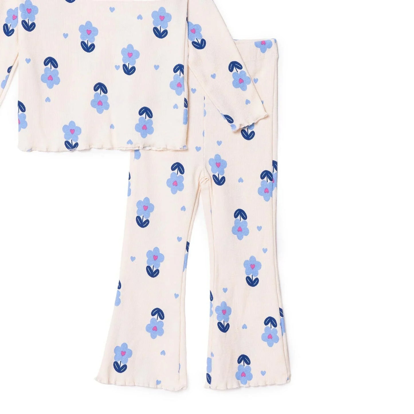HelloBaby Jogging Set - Ecru Printed