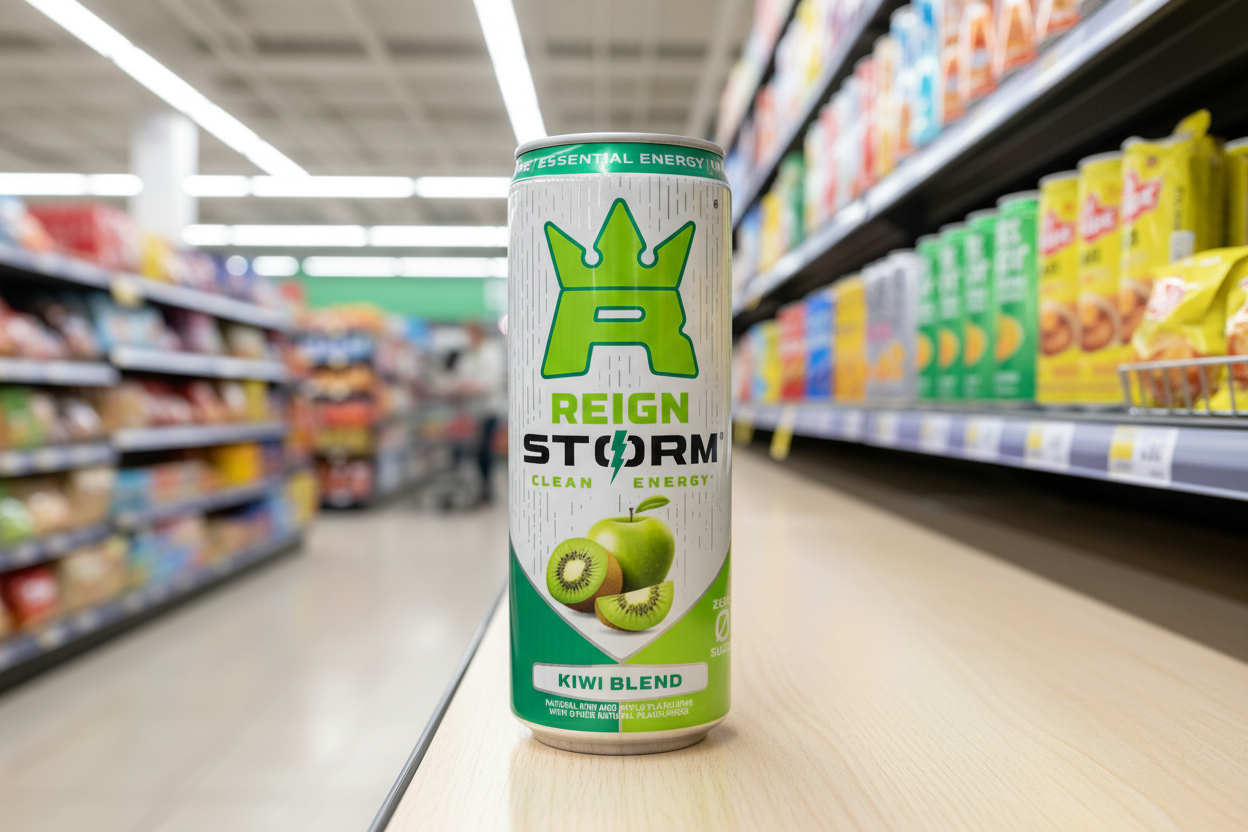 12 x Reign Storm Kiwi Blend 355Ml