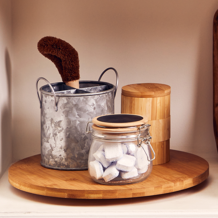 Aleki Natural Bamboo Lazy Susan