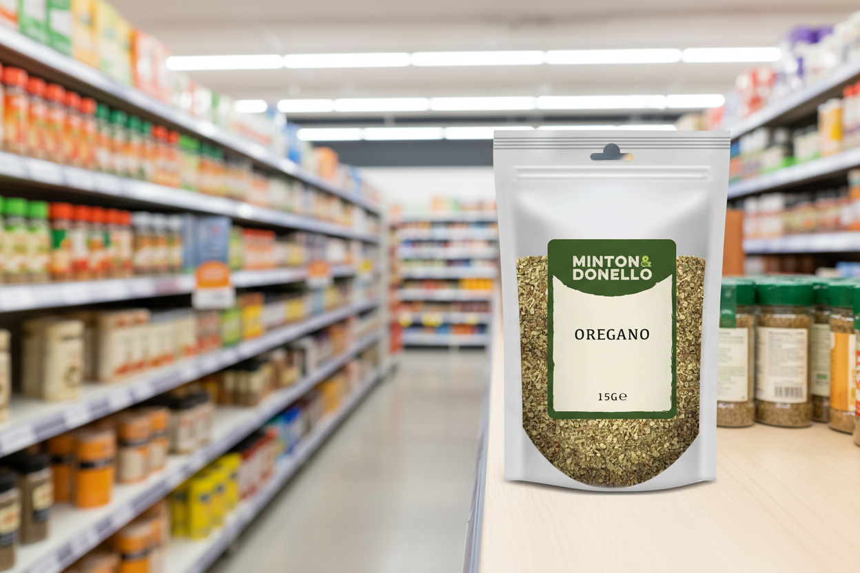 10 x Minton & Donello Oregano - 15g