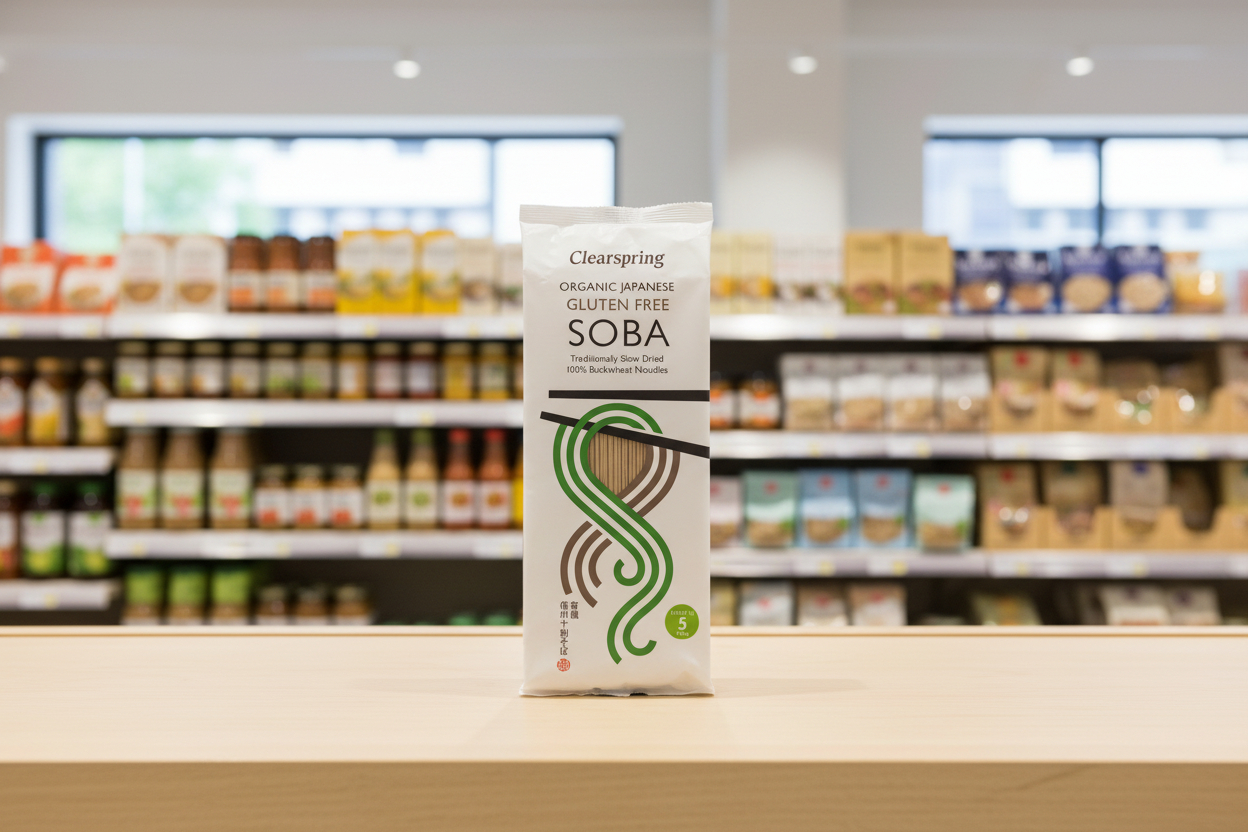 Clearspring Soba - 100% Buckwheat Organic - 200g