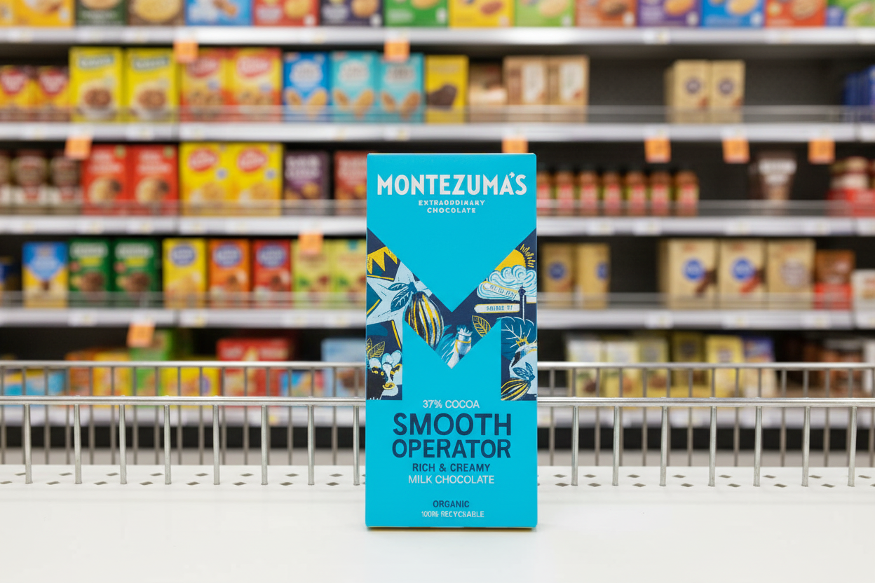 12 x Montezuma Smooth Operator - Milk 37% - 90g