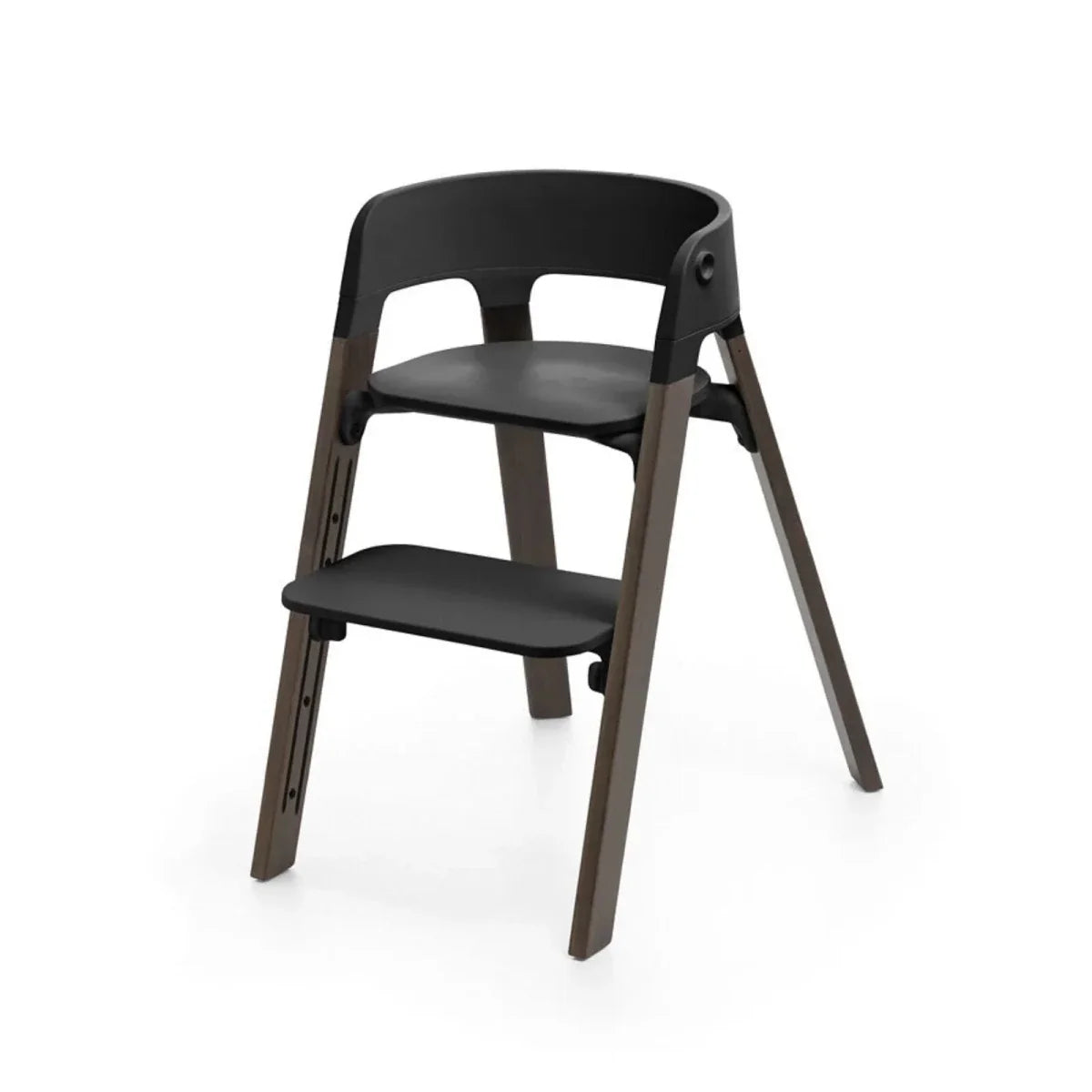 Stokke Steps Highchair - Black/Warm Brown