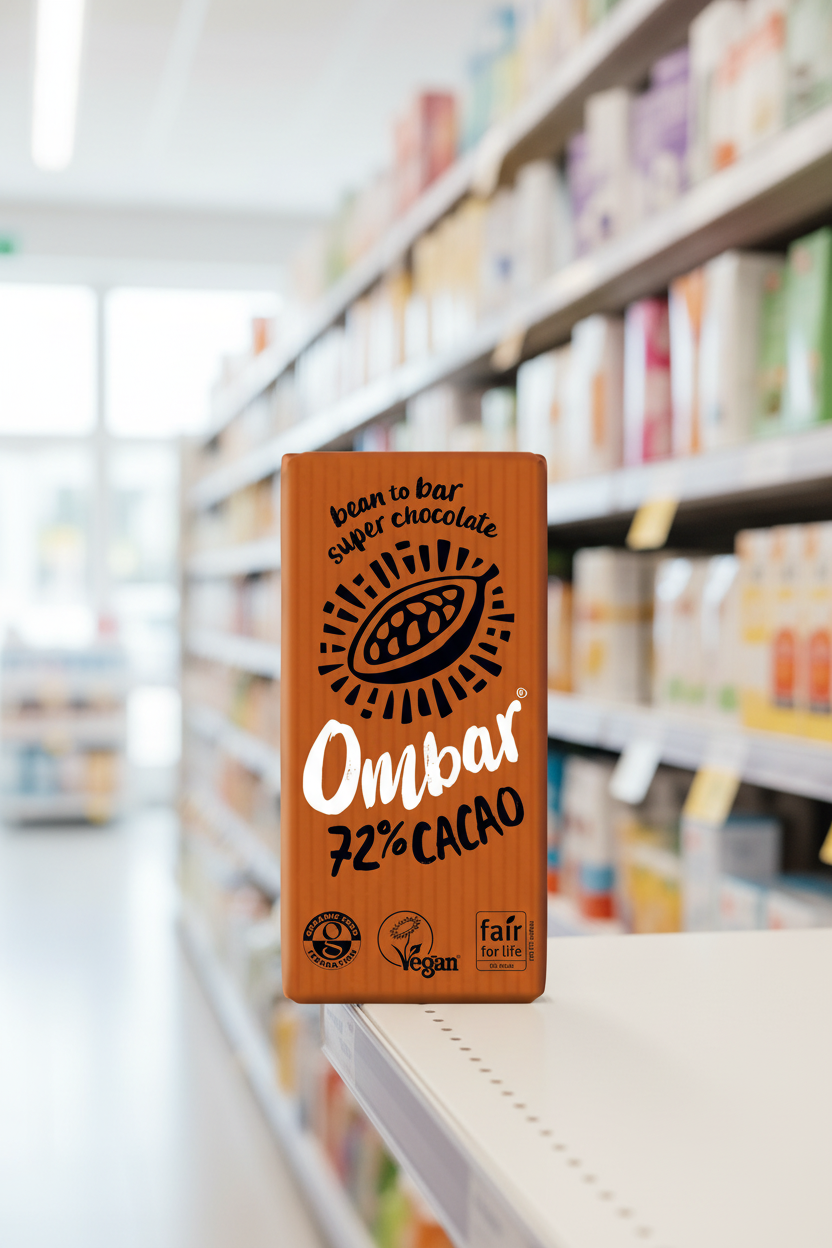 10 x Ombar 72% Cacao - 35g