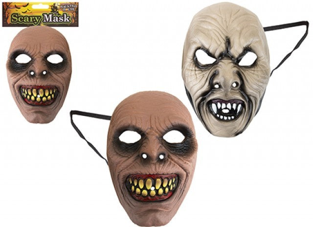 Scary Old Man Face Mask (Assorted)