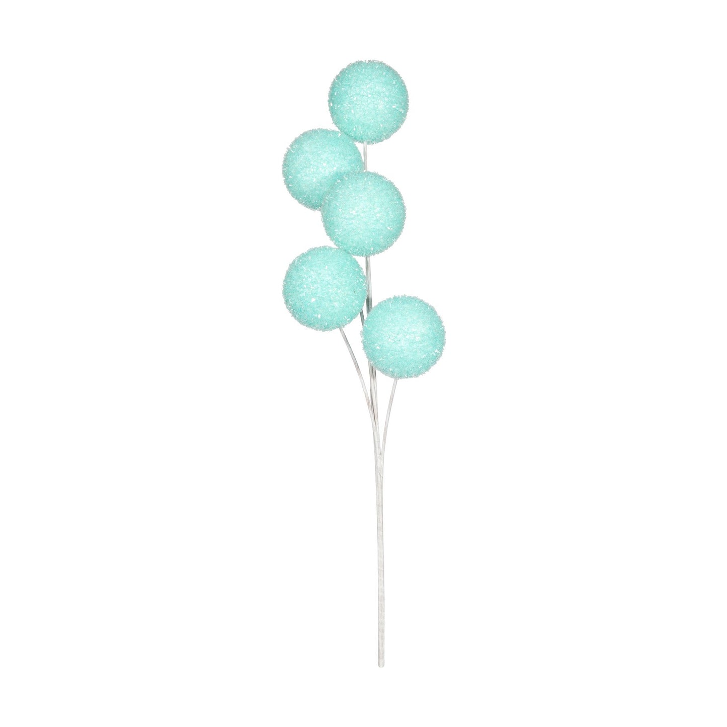 Turquoise Sparkle Ball Spray (61cm)
