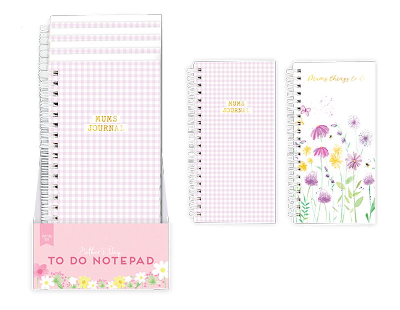 Assorted Mothers Day To-Do-List Notepad