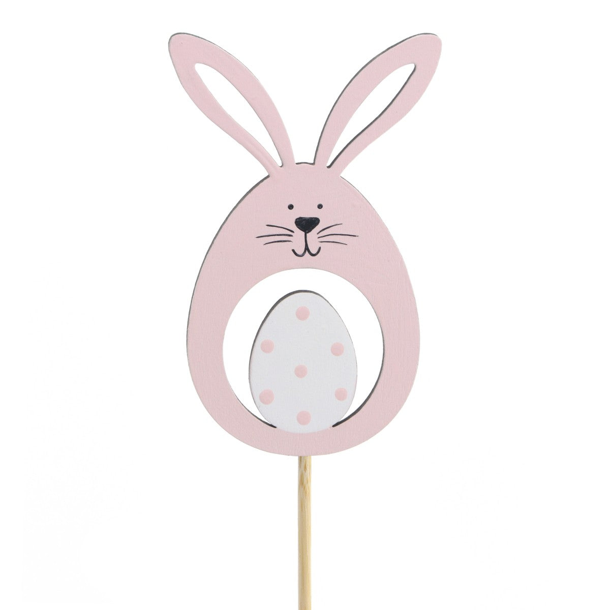 Pink Easter Bunny Pick (10cm)