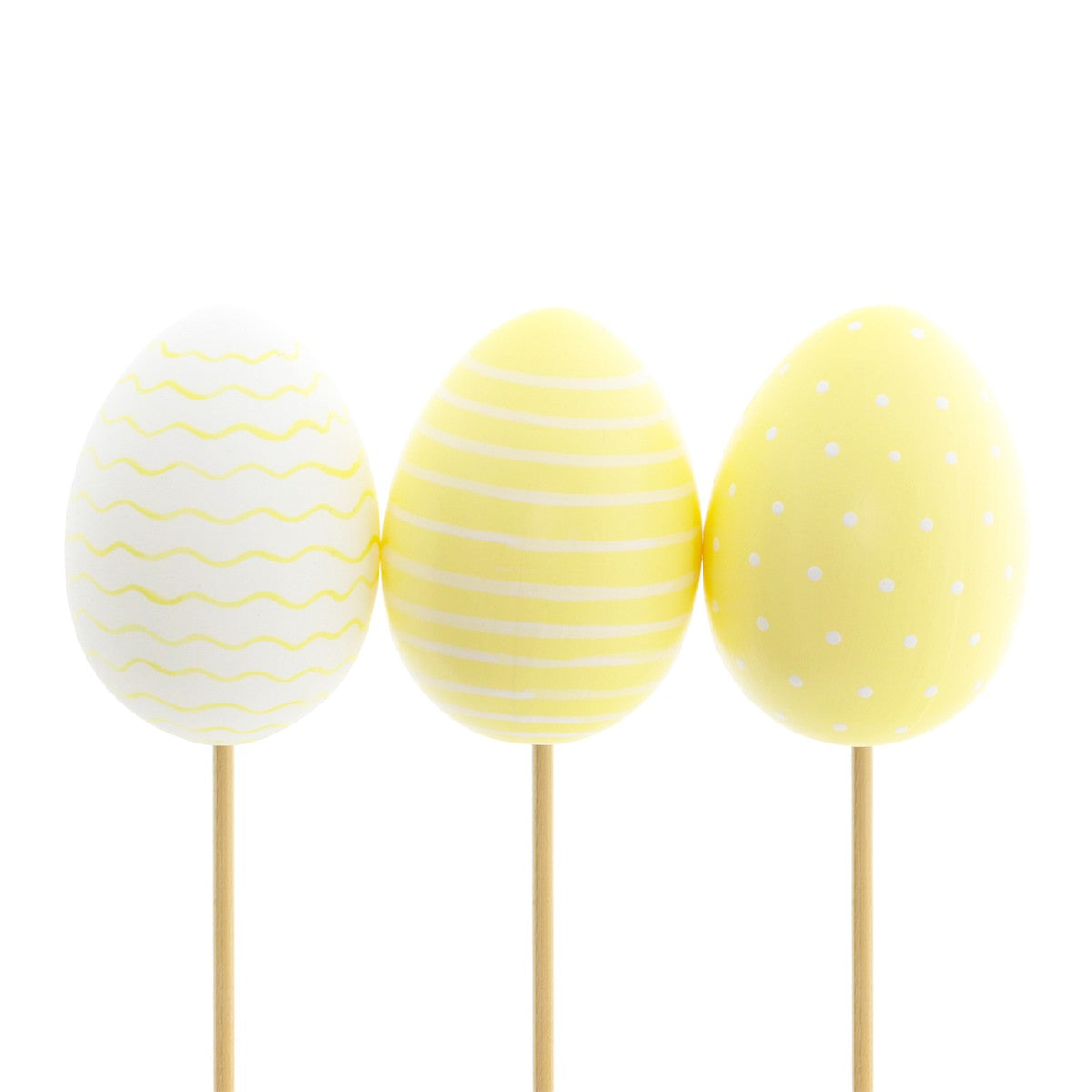 Yellow Easter Egg Pick (Pack of 10)