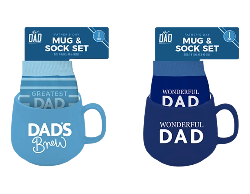 Fathers Day Mug &amp; Sock Set
