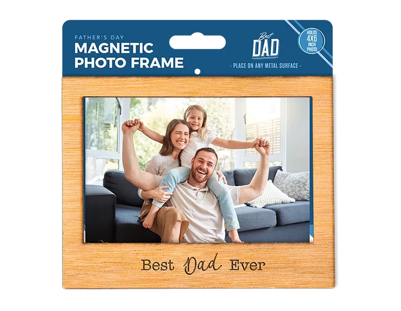 Fathers Day Magnetic Photo Frame