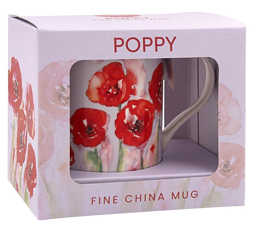 Red Poppy Mug