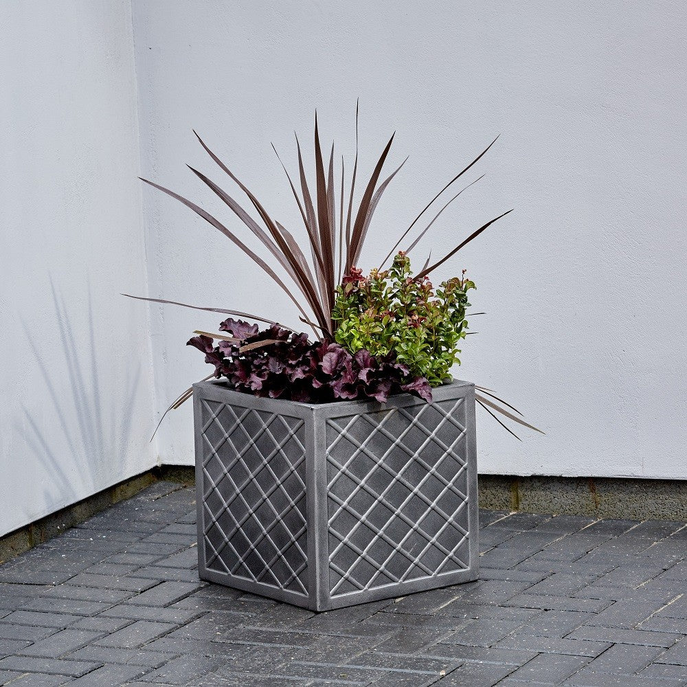 Pewter Lazio Planter (38cm)
