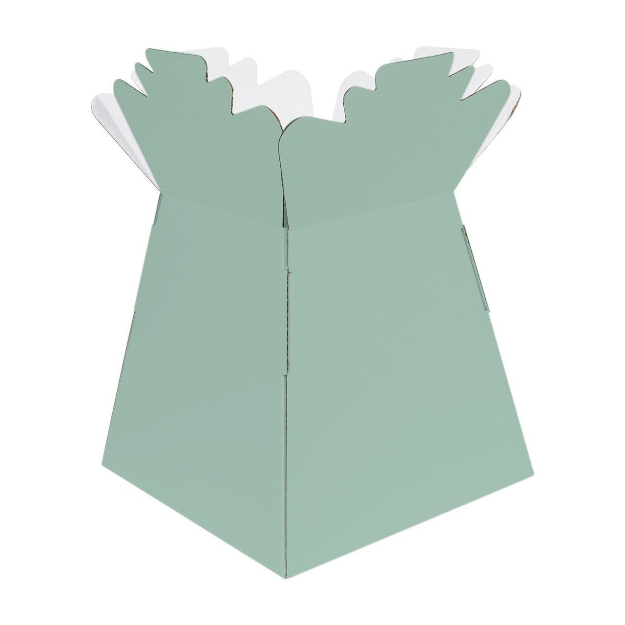 Pearlised Willow Green Living Vase (Pack of 30)