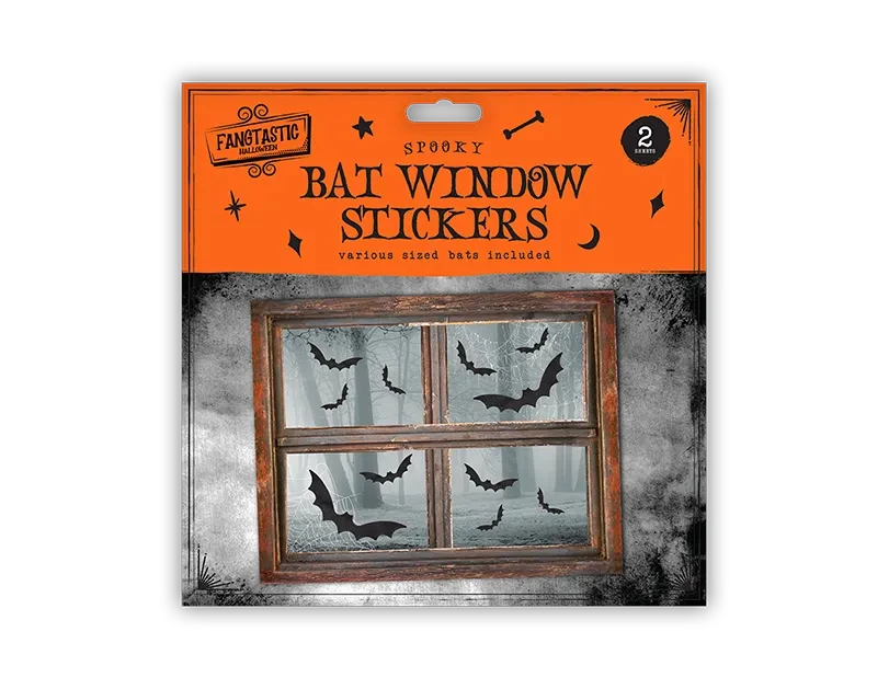 Bat Window Stickers (Pack of 2)