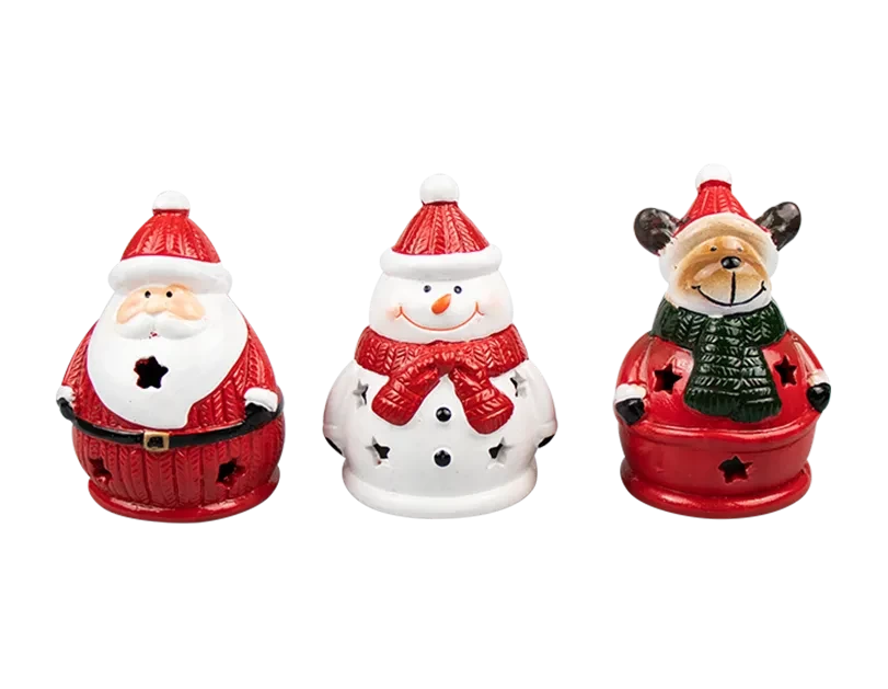 LED Ceramic Christmas Ornament