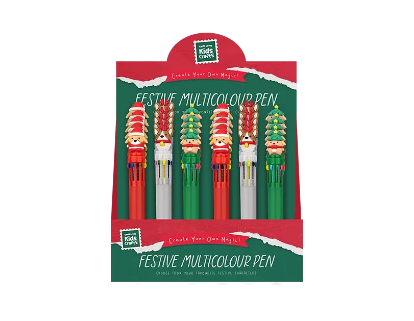 Festive Multi-Colour Pen