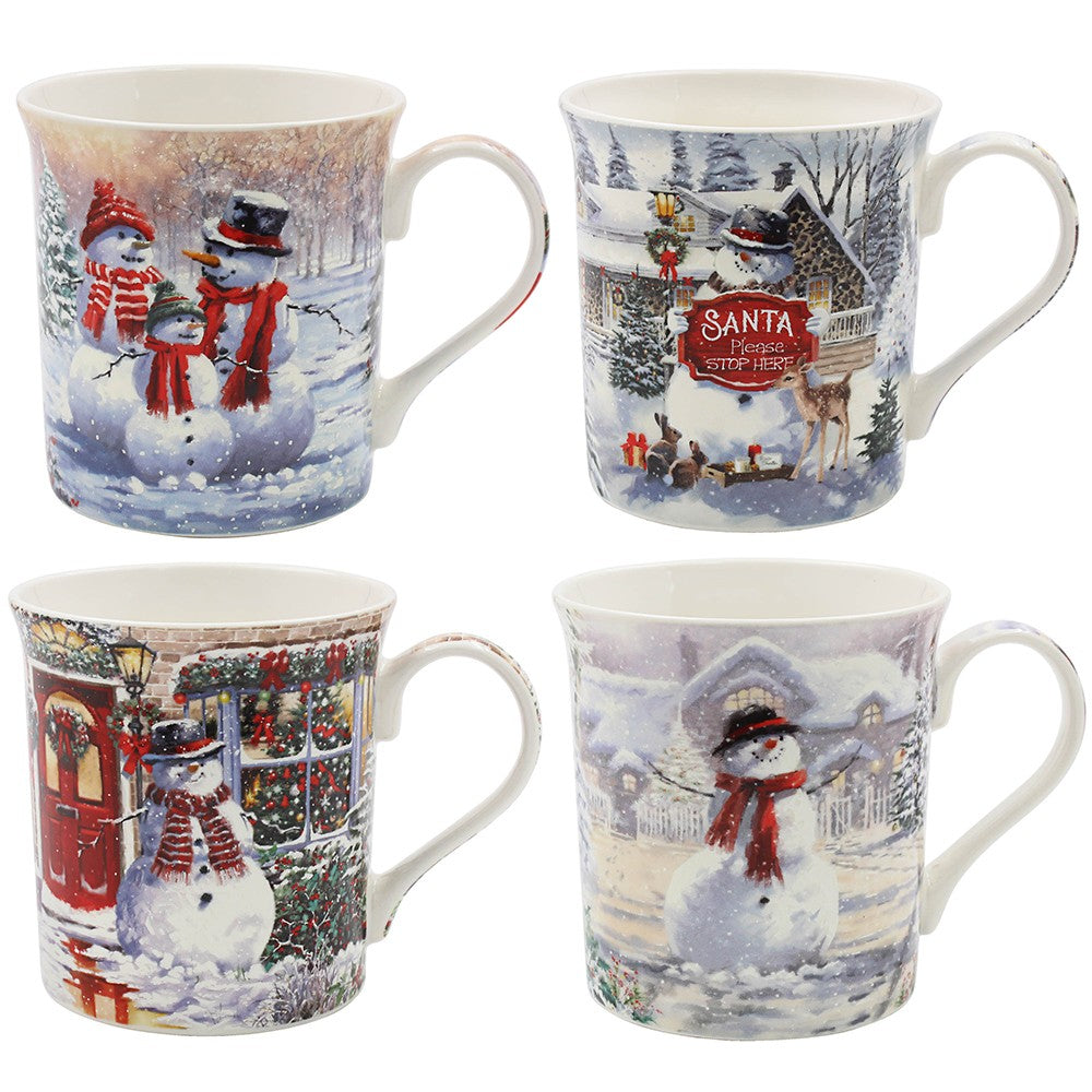 Christmas Snowman Mug