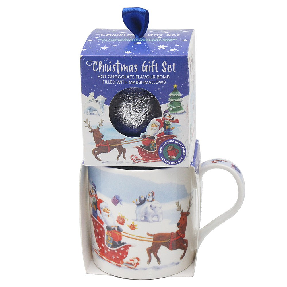 Winter Wonderland Mug &amp; Chocolate Bomb