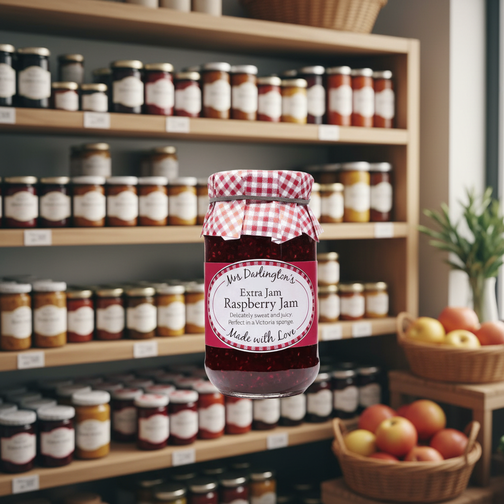 Mrs Darlington's Raspberry - 340g