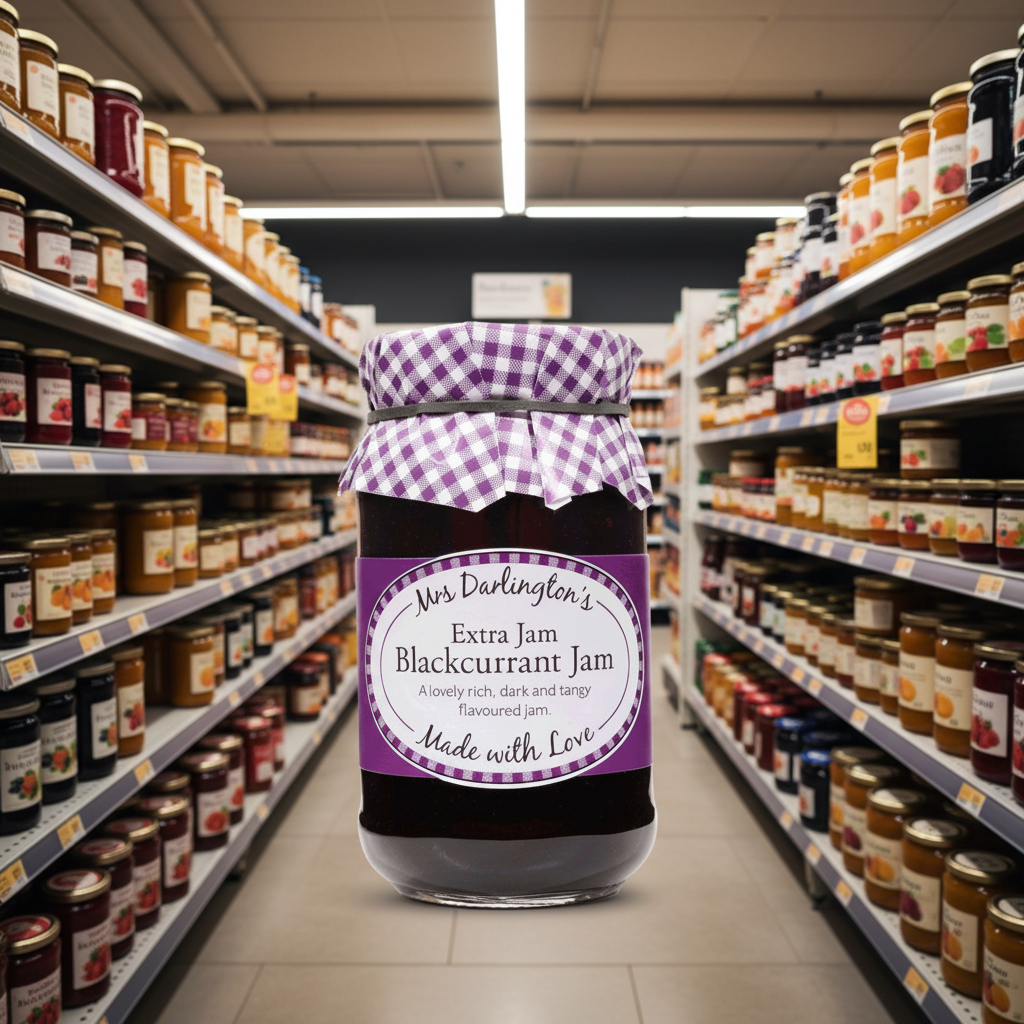 Mrs Darlington's Blackcurrant - 340g