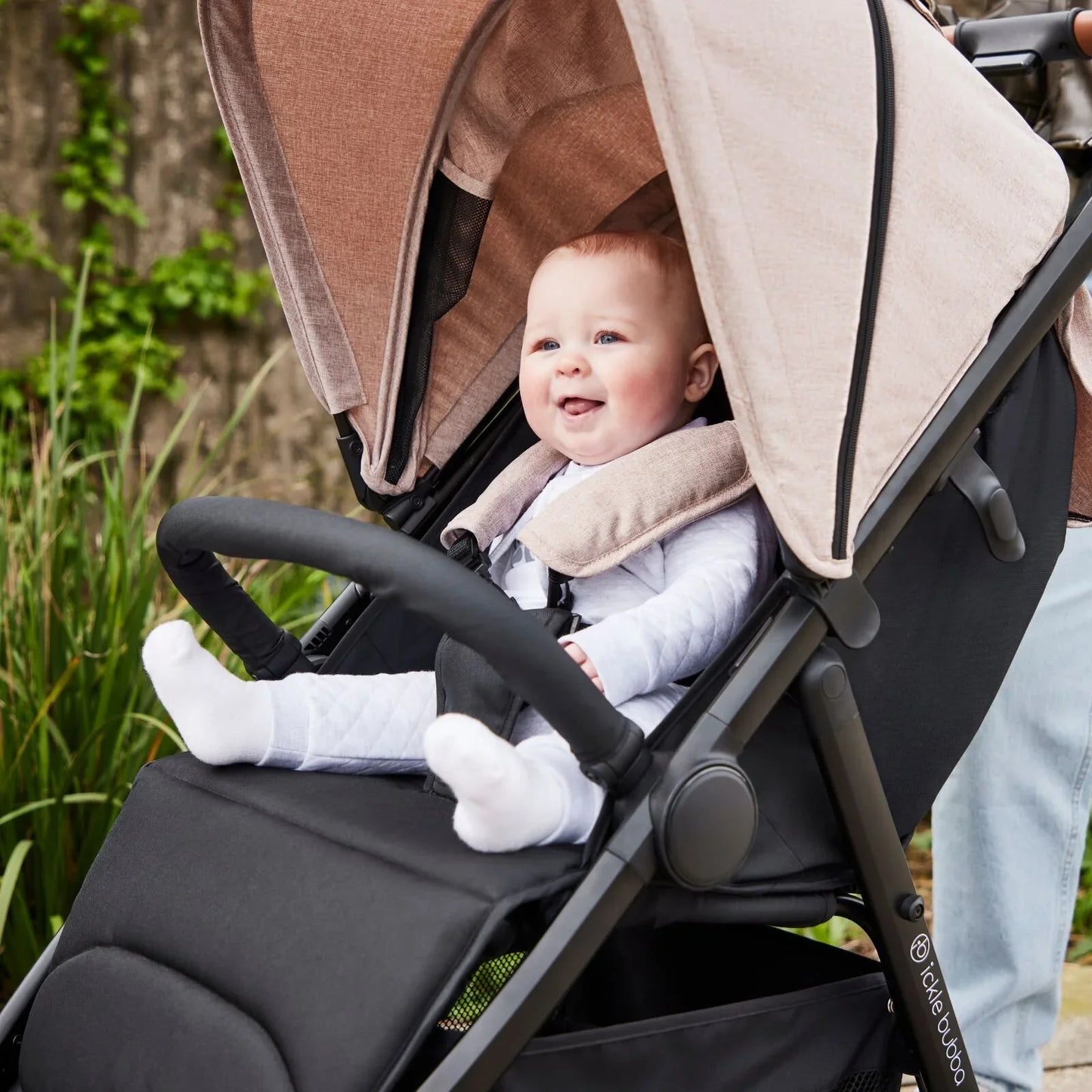 Ickle Bubba Stomp Stride Max Stroller - Desert