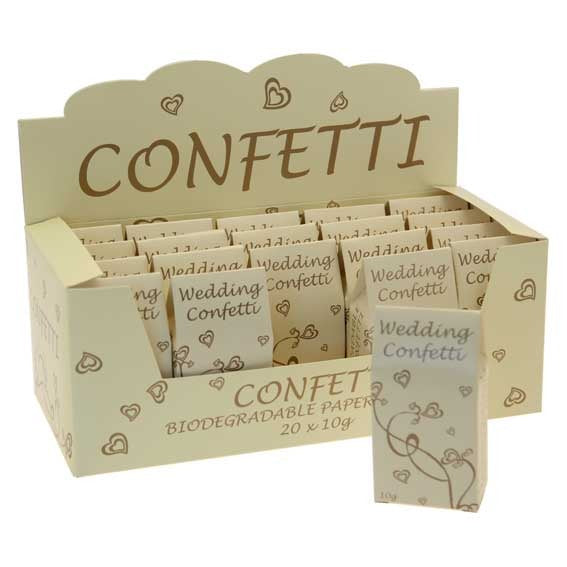 Gold &amp; Ivory Tissue Confetti