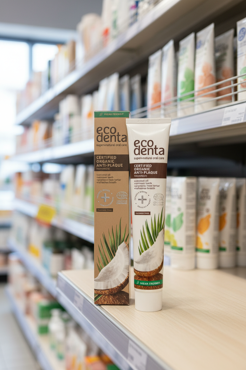 EcoDenta Org Toothpaste Coconut Oil - 75ml