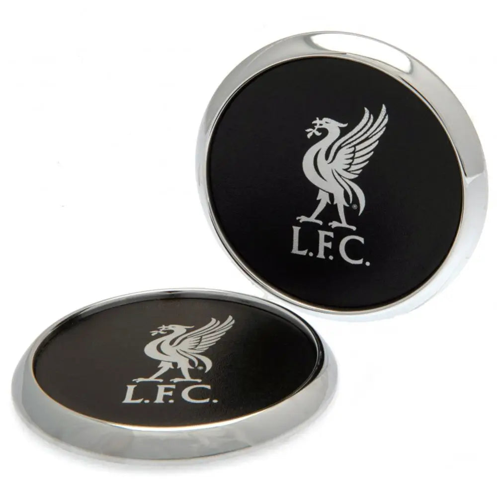 Liverpool FC 2pk Coaster Set Liverbird Motif