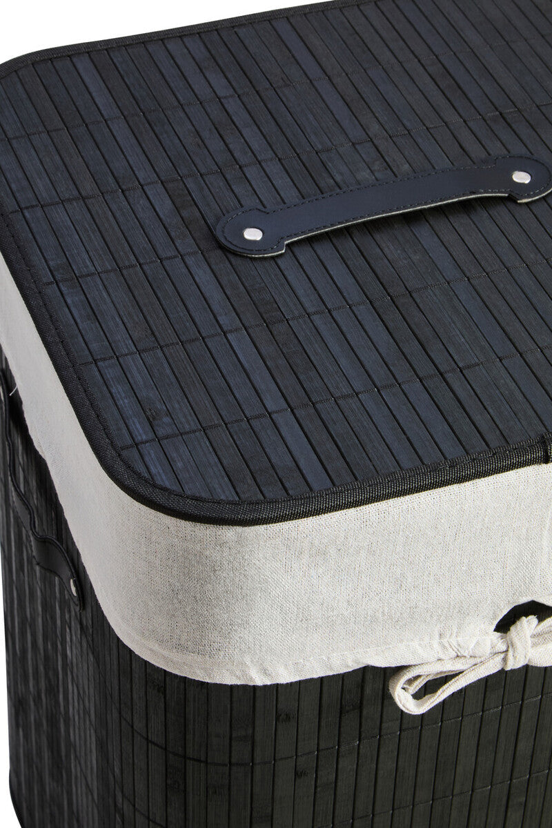 Black Square Laundry Hamper | Kankyo