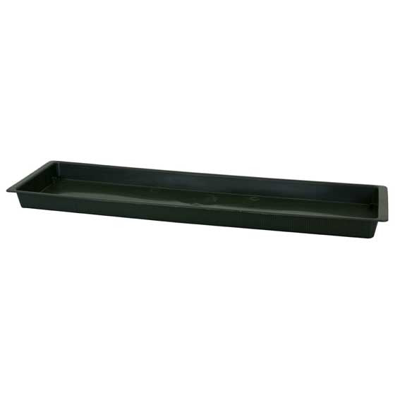 Green Double Floral Tray