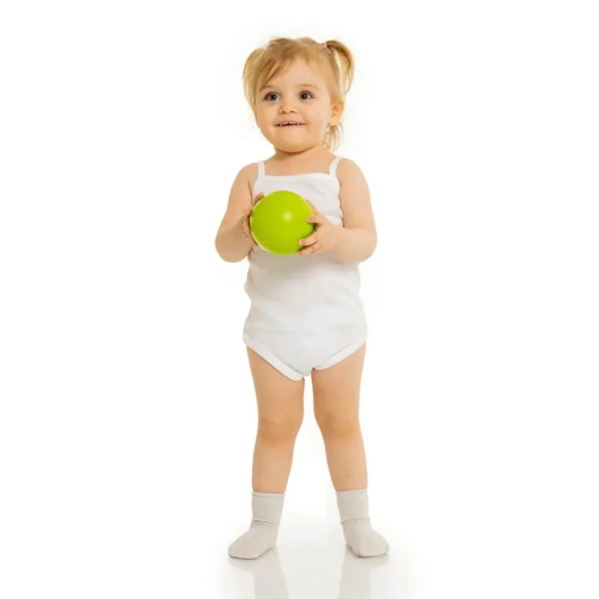 HelloBaby Unisex Strappy Bodysuit 5 pcs