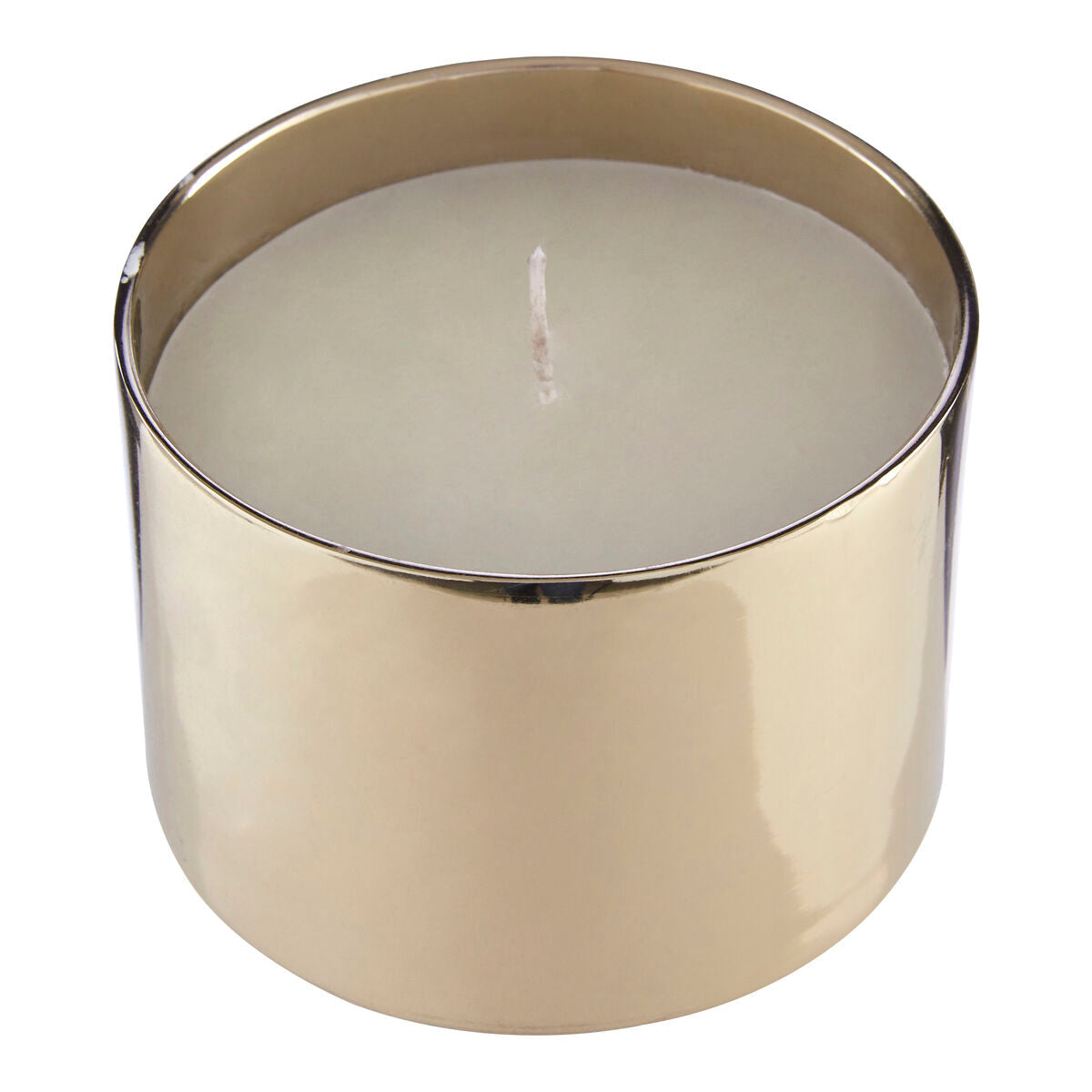 White Large Wax Filled Candle | Elva
