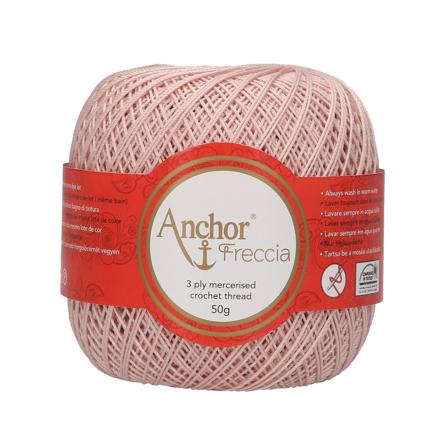 Anchor Freccia 100% Cotton Crochet Yarn - Thickness 12 50gr