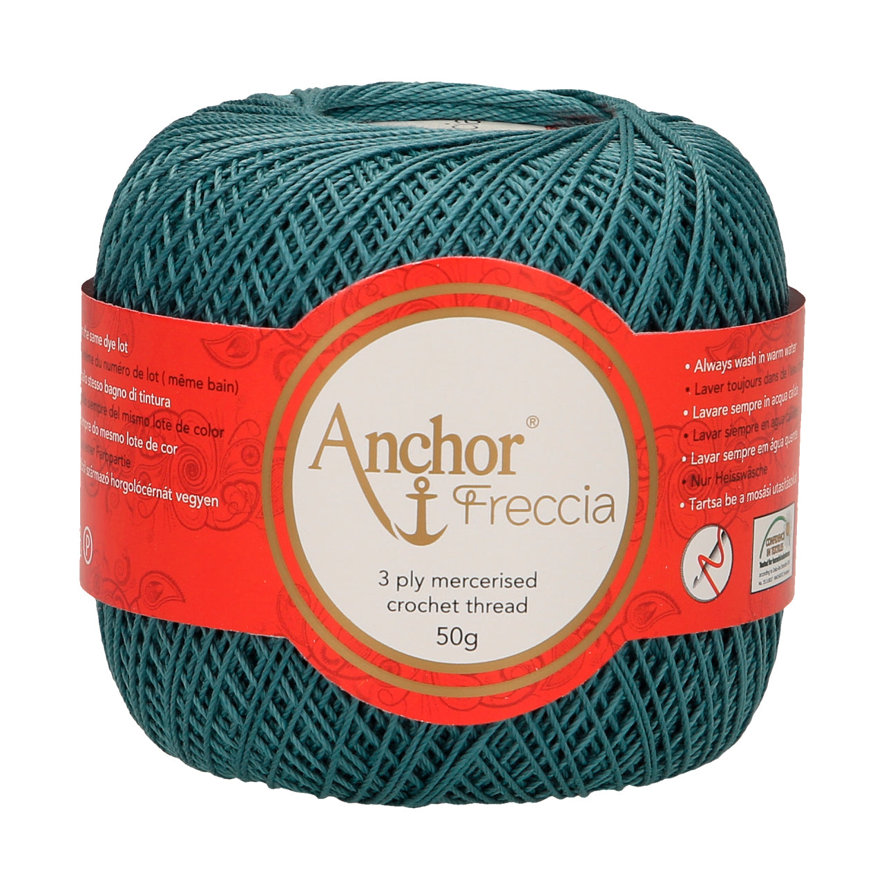 Anchor Freccia 100% Cotton Crochet Yarn - Thickness 12 50gr