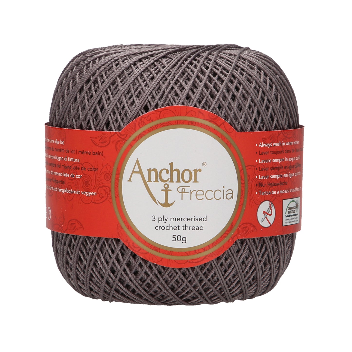 Anchor Freccia 100% Cotton Crochet Yarn - Thickness 12 50gr
