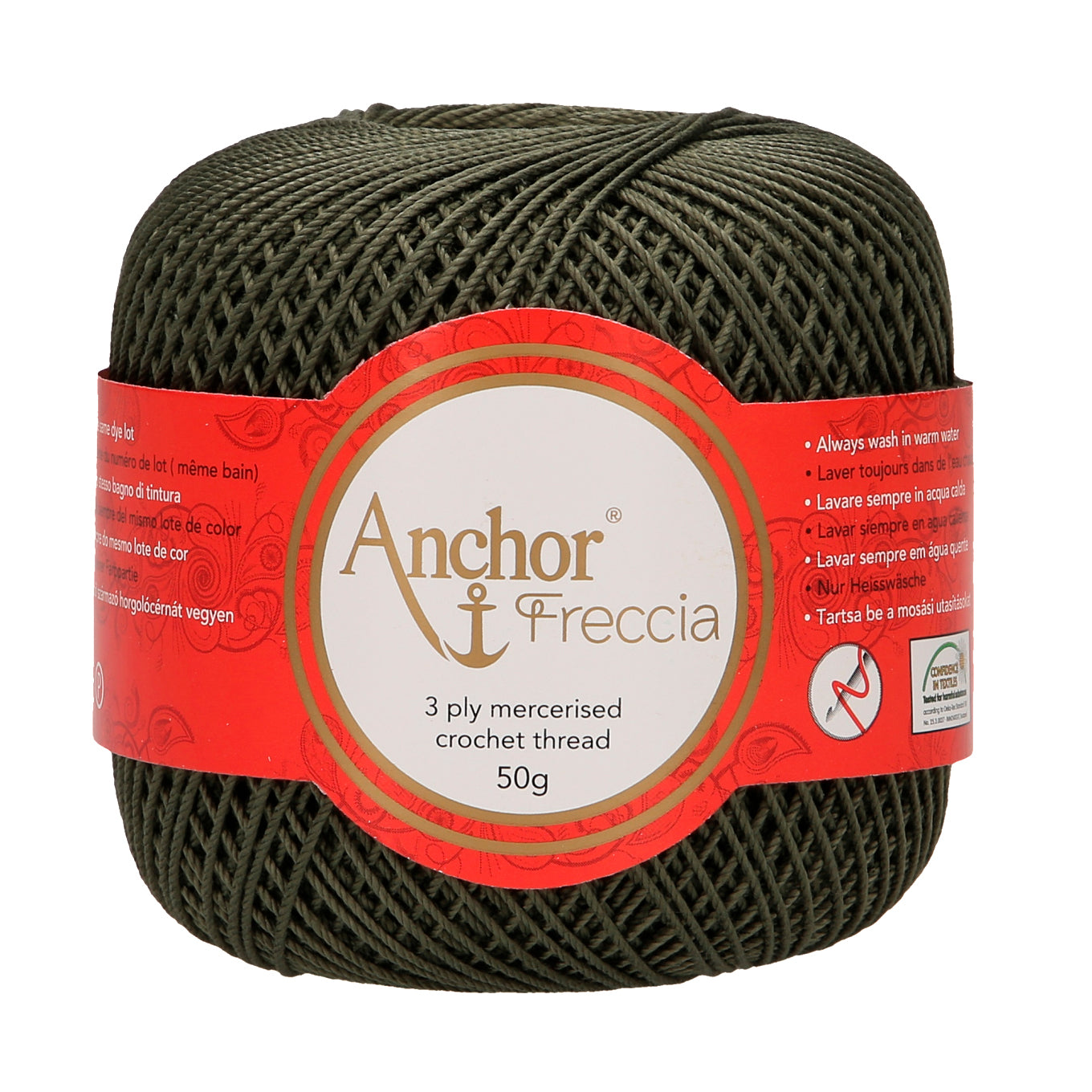 Anchor Freccia 100% Cotton Crochet Yarn - Thickness 12 50gr