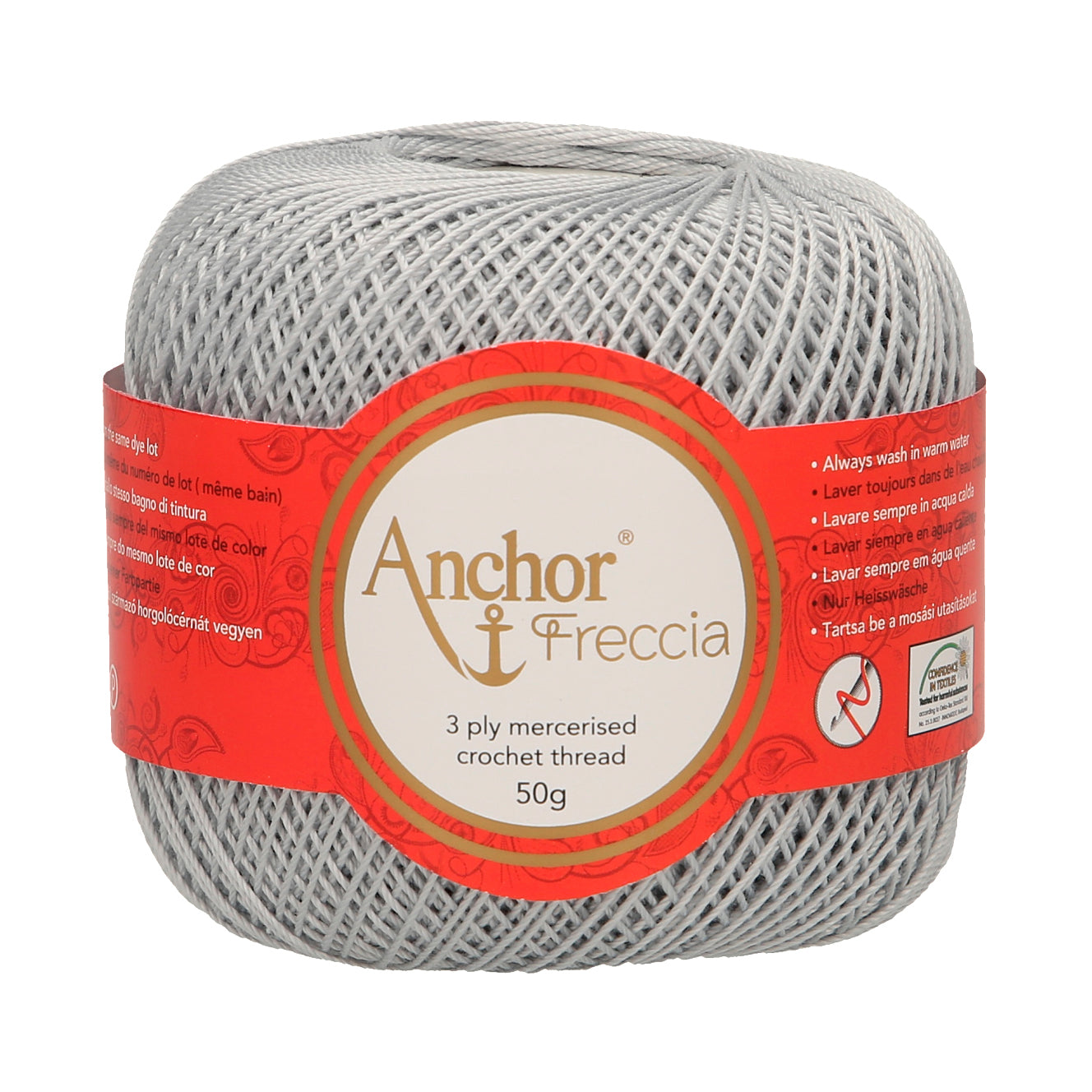 Anchor Freccia 100% Cotton Crochet Yarn - Thickness 12 50gr