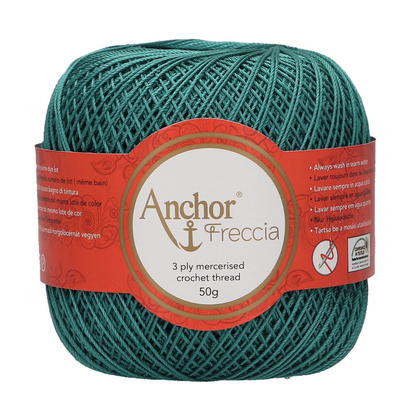 Anchor Freccia 100% Cotton Crochet Yarn - Thickness 12 50gr