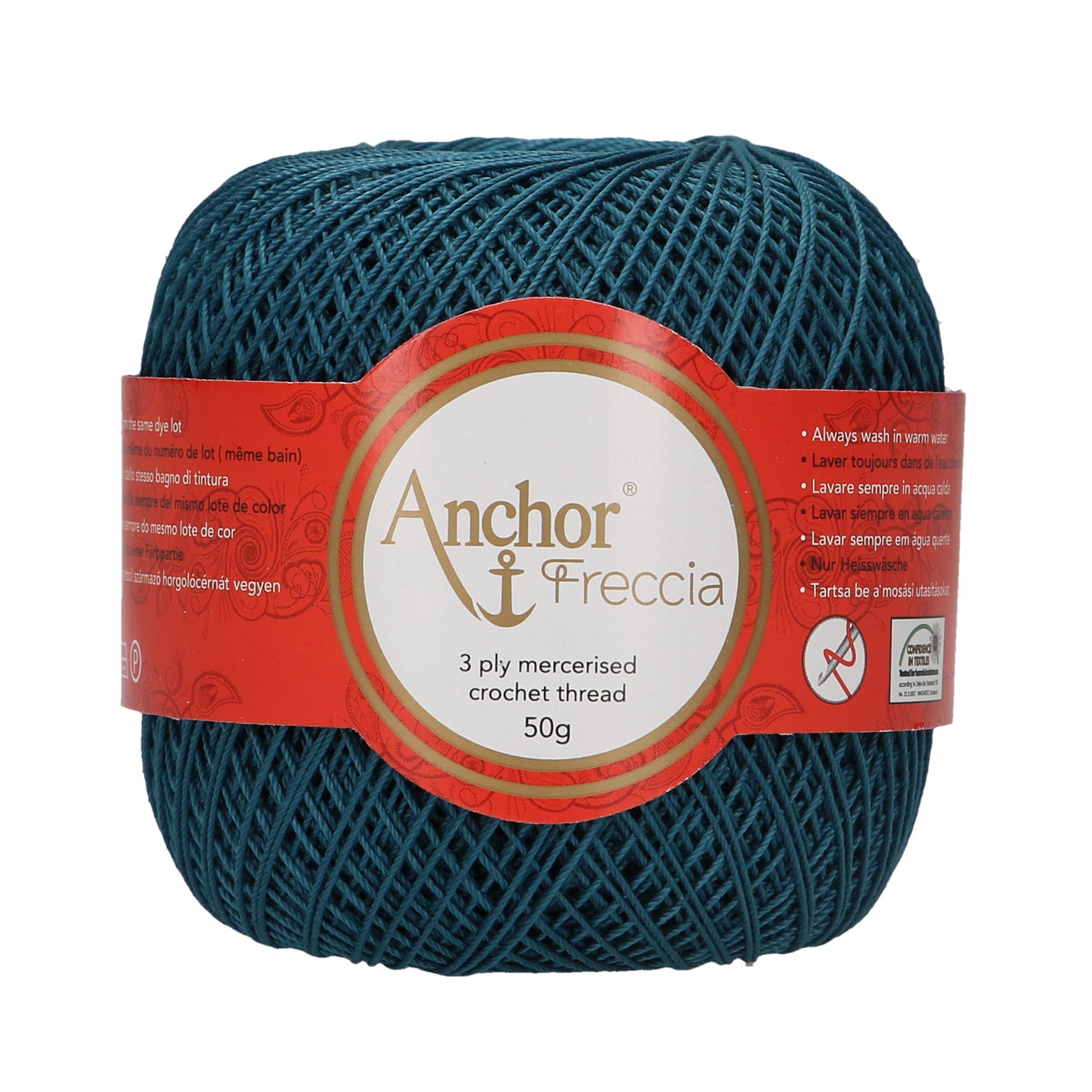 Anchor Freccia 100% Cotton Crochet Yarn - Thickness 12 50gr