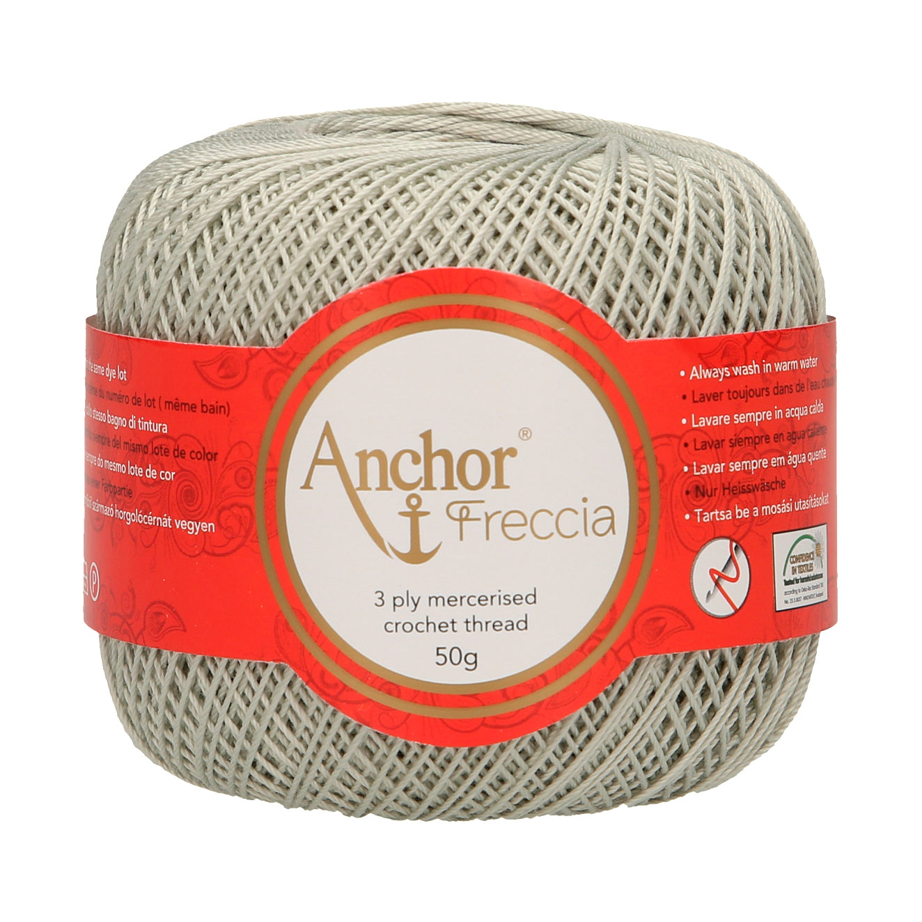 Anchor Freccia 100% Cotton Crochet Yarn - Thickness 12 50gr