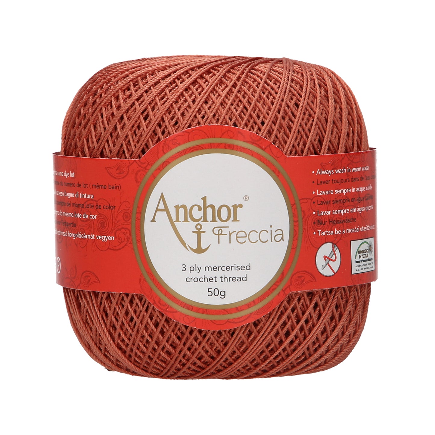 Anchor Freccia 100% Cotton Crochet Yarn - Thickness 12 50gr