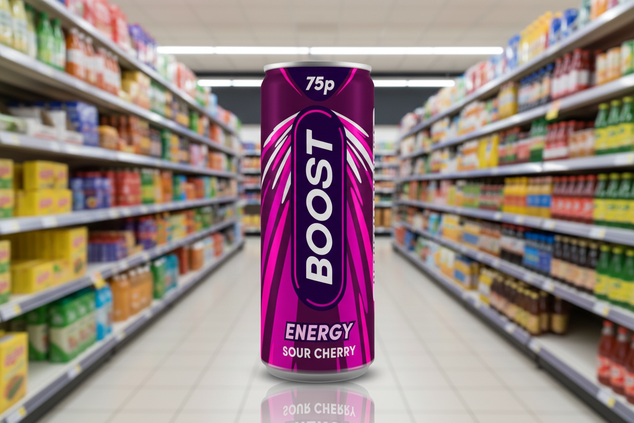 24 x Boost Energy Cherry Can - 250ML