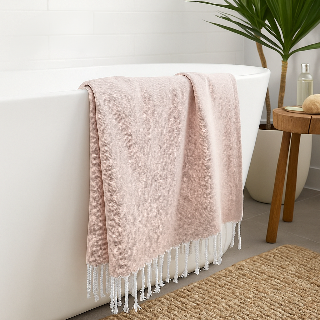 Almond Hammam Towel | Thread & Loom