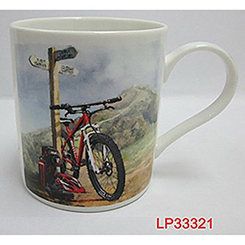a mans life bike mug